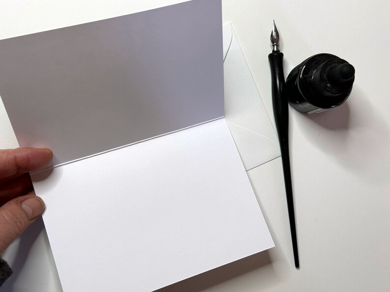 Ink Paintings: 6 Note Cards - Etsy