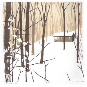 The Cabin | 5-color Screen print