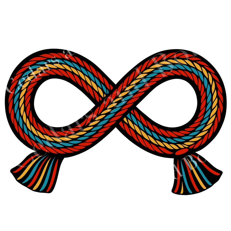 Metis Infinity Sign Métis Sash Infinity Symbol Digital Download | Métis Indigenous ...