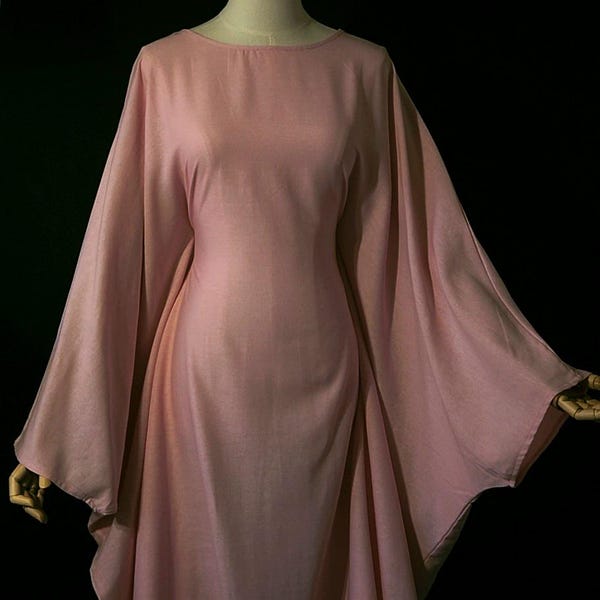 100% Cotton Butterfly Abaya