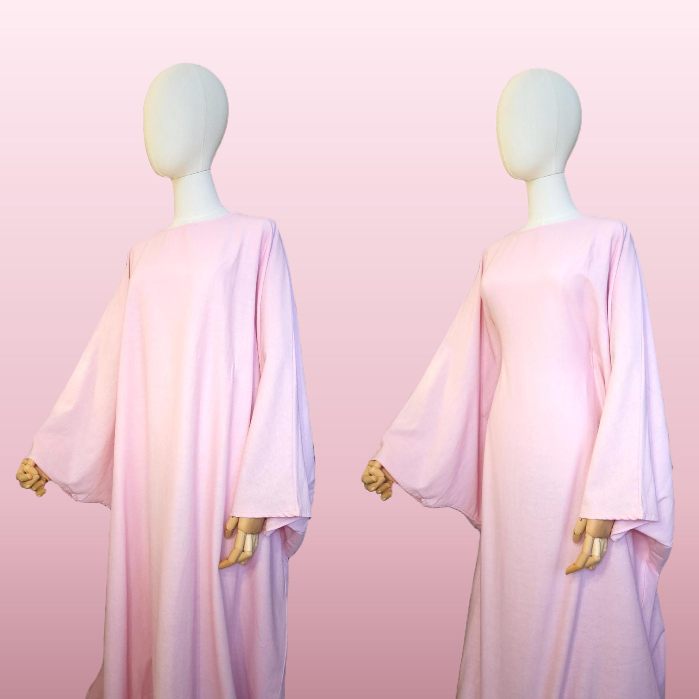 plus size linen dress with sleeves Short Sleeve Maxi Linen Dress with Pockets from NikkaPlace