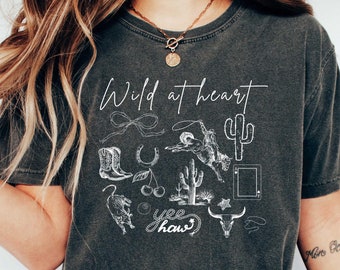 Howdy Shirt, Cowgirl Sweatshirt, Country T-shirt, Cute Women's Shirt, Western Graphic Shirt, Trendy Sweater, Coquette Bow Tee