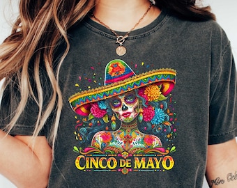 Cinco De Mayo Shirt, Mexican Fiesta Shirt, Mexican Festival Gift, Happy Cinco De Mayo Shirt, Mexican Shirts, Cinco De Mayo Fiesta Shirt