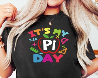 It's My Pi Day Shirt, Math Shirt, Math Lover Shirt, Gift For Math Teacher, Teacher Shirt, Pi Symbol Shirt, Pi Number Shirt