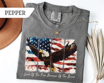 Comfort Colors® Eagle America Shirt , Eagle USA Tee, Retro America , 4th Of July shirt, Patriotic shirt