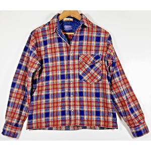 Vintage Pendleton LOBO Wool Plaid Jacket, Made in USA, Men's M