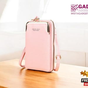 Petit sac à bandoulière chic | Mini sac à main polyvalent | sacoche tendance avec poche pour téléphone portable | Téléphone portable avec bandoulière réglable | Cadeau idéal pour elle