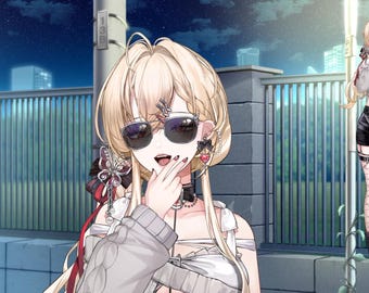 Modelo Live2D Vtuber prefabricado Live2D Avatares Live2D / Transmisor de YouTube Twitch - Vtube Studio - Lindas chicas de anime TOTALMENTE EQUIPADAS - ¡Listas para usar!