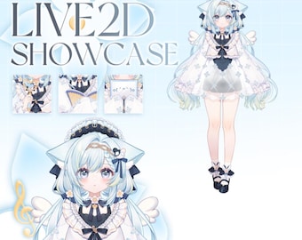 Personalización Modelo Live2D prediseñado / Vtuber prediseñado Live2D / Avatares Live2D / Modo Live2D Completamente preparado - Listo para usar / Modelo Live2D