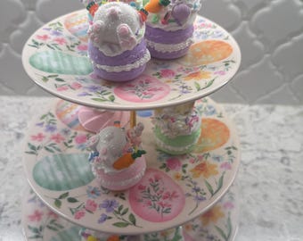 Fake Bake Easter Cookies, Macaron Cookies and Mini Bundt Cake