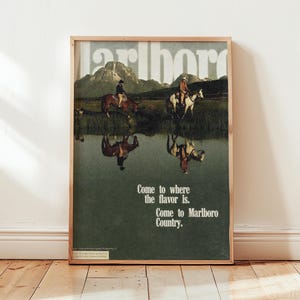 Marlboro ad - Etsy 日本