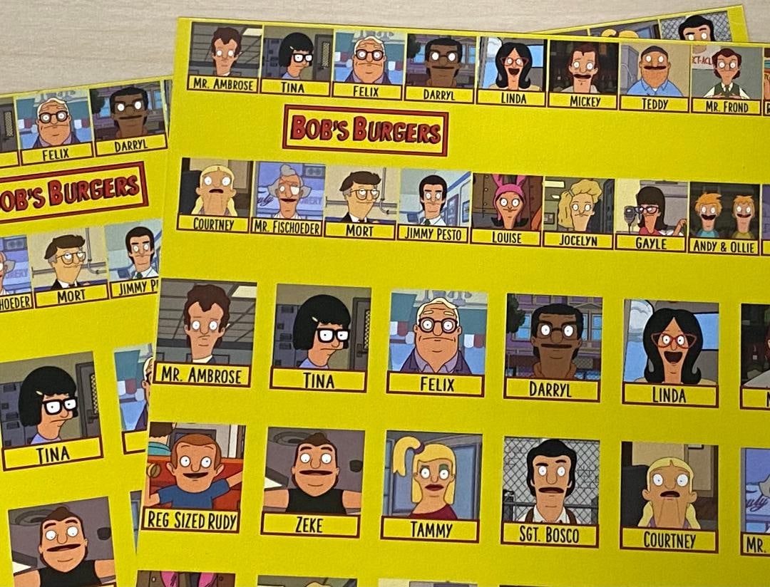 Bob 39 s Burgers Themed 39 guess Who 39 - Il 1080xN.6611020570 3ouc