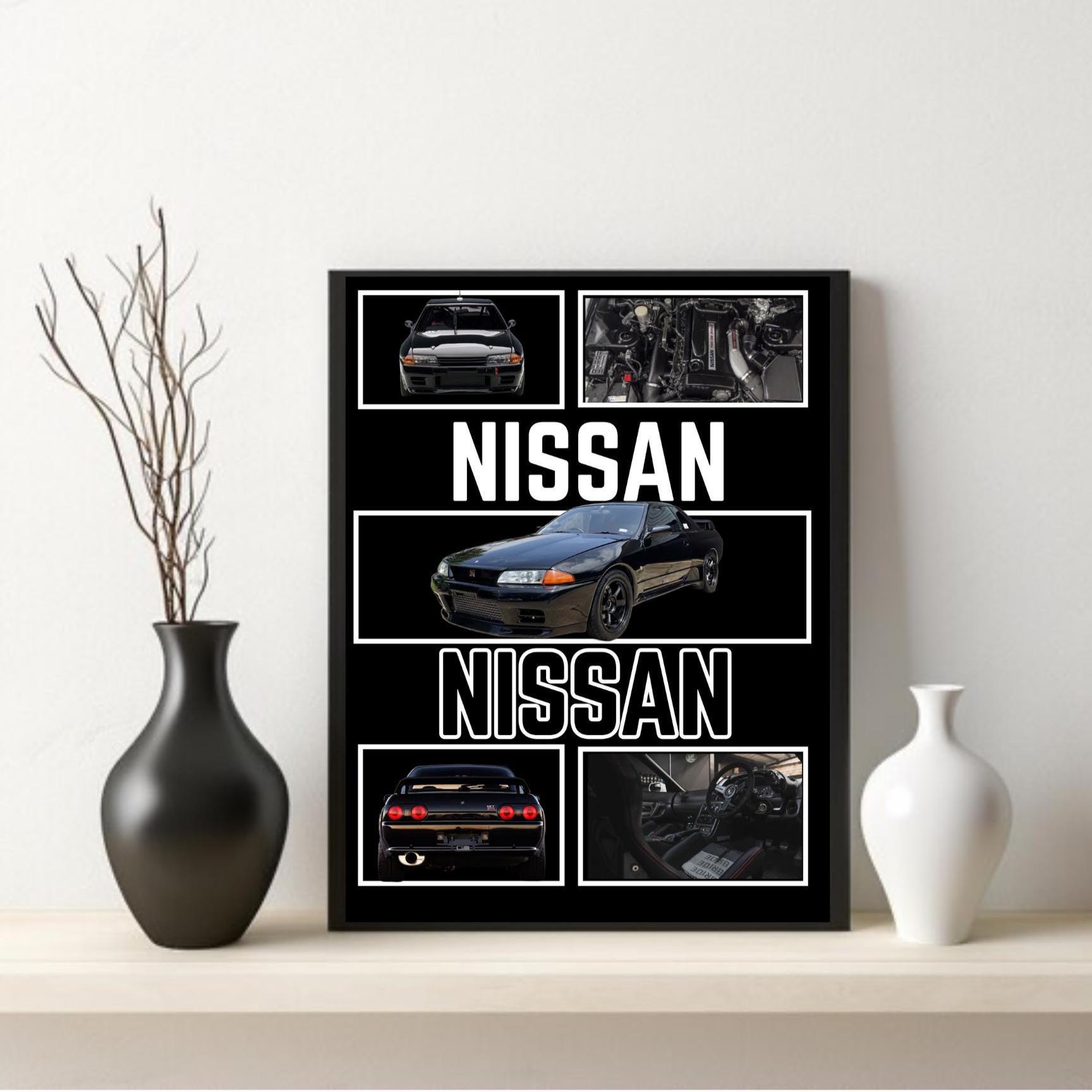 Nissan R32 GTR Poster | Digital Download | Hyper Car Poster | Super Car ...