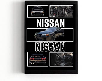 POSTER - NISSAN R32 Skyline GTR Vector Art - Etsy