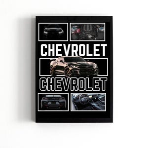 ZL1 Camaro Poster| Digital Download |Hyper Car Poster | Super Car Print | American Muscle Car Art|Poster| Home Decor | Wall Decor|Car Poster