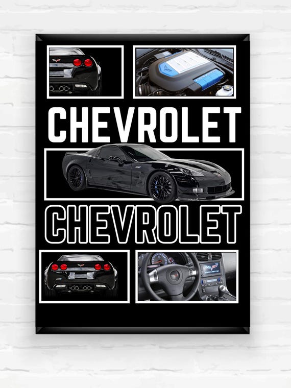 C6 ZR1 Corvette Poster | Digital Download | Hyper Car Poster