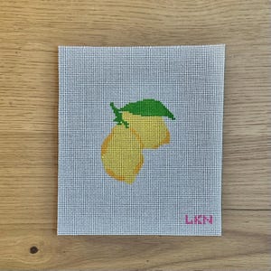 Lemons Needlepoint Canvas