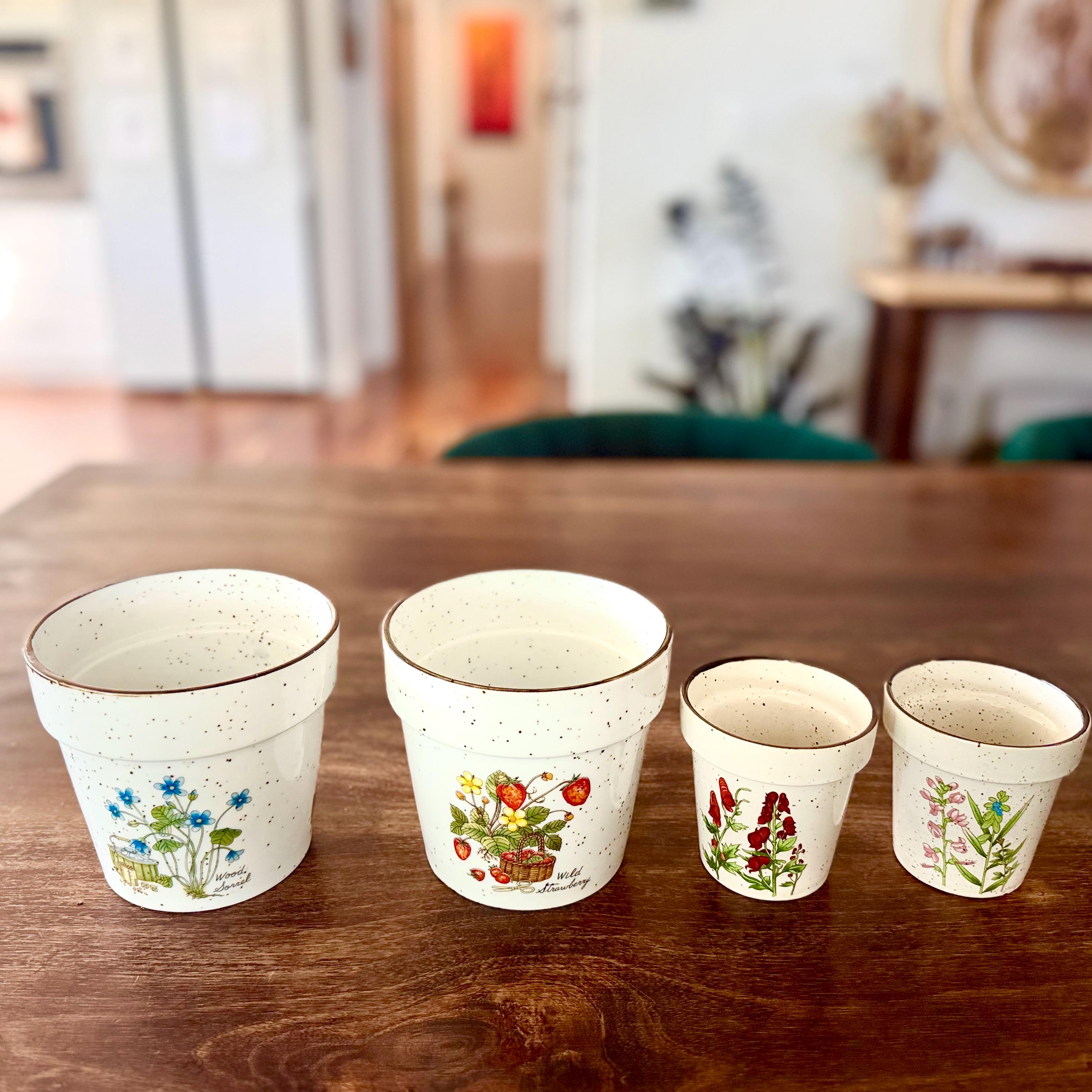 70sヨーロッパ 輸入VINTAGE planter ポッド アンティーク 雑貨 Vintage 70s Retro Pot Planter - Etsy