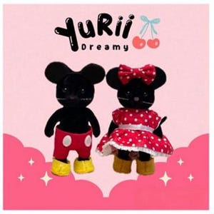Vêtements faits main Sylvanian - Micky & Minnie - Taille maman, papa - YuriiDreamy