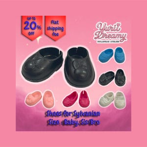 Sylvanian Handmade Clothes - Shoes - Size: Baby, Sis/Bro - YuriiDreamy