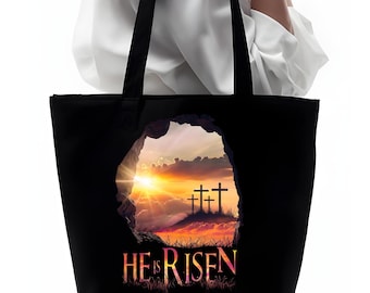 Ha resucitado PNG: Diseño de atardecer de Pascua, arte cristiano (descarga digital)