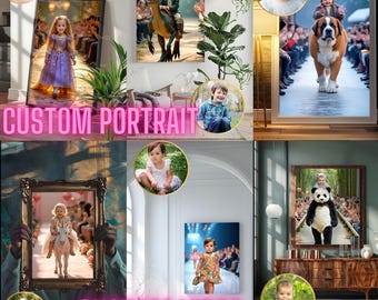 Vídeo y póster de desfile de moda infantil personalizado: un recuerdo personalizado