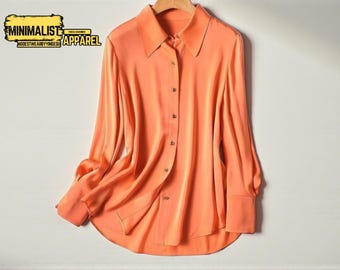 Loose Fit Blouse: Minimalist Oversized Everyday Top