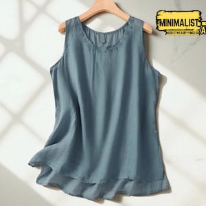 Chiffon Tank Top for Women | Lace Trim Sleeveless Blouse | Soft Flowy Layered Shirt | Casual Summer Office Wear | Lightweight Camisole Style