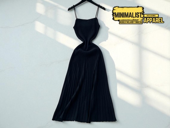 chinese dress ladies Olivia Empire Pleated Gown