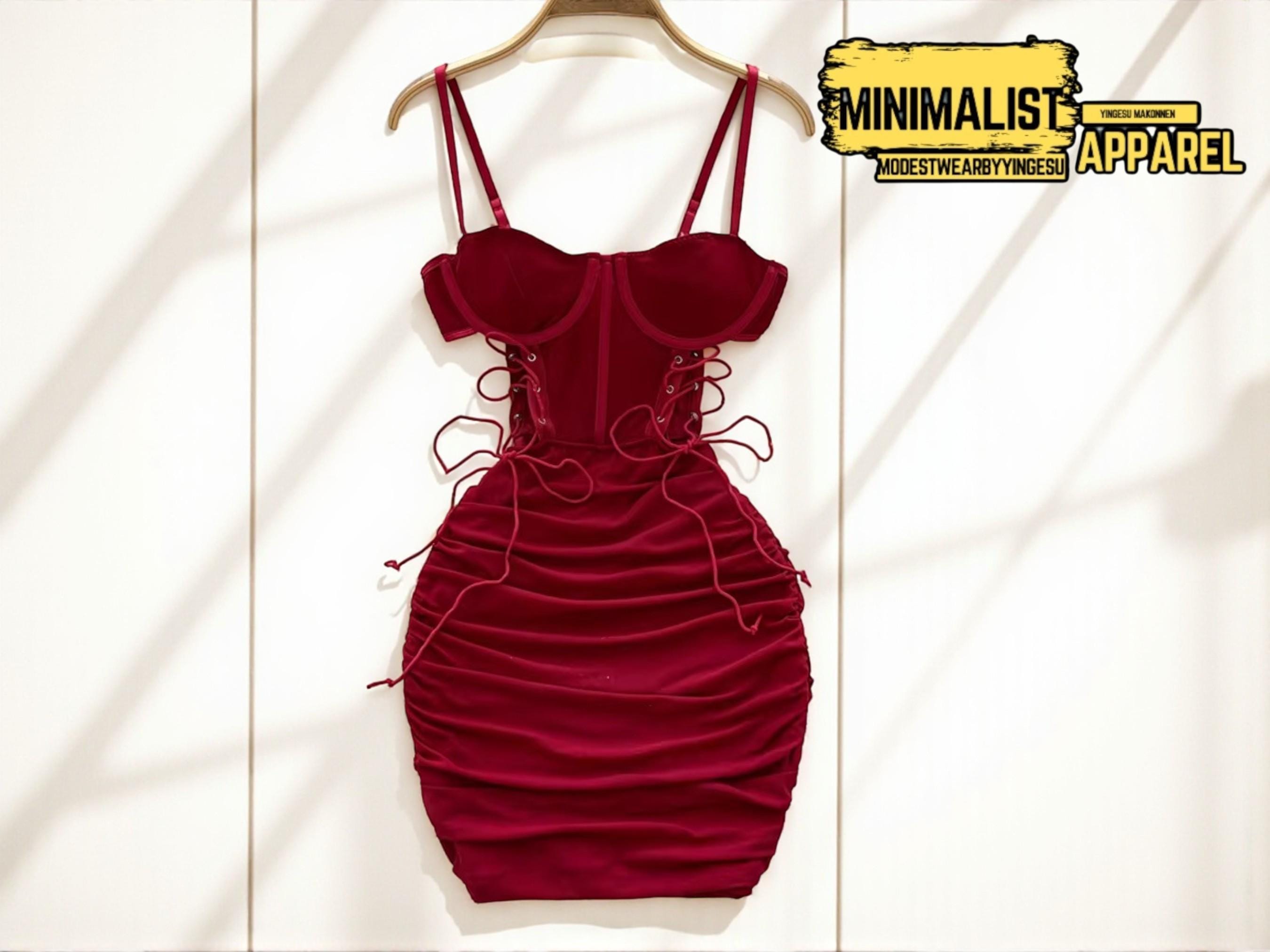 Short Red Lace Dress