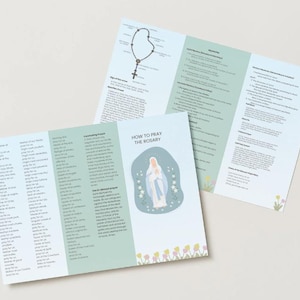 Rosenkransguide - Rosenkranshäfte - Personligt rosenkransbord