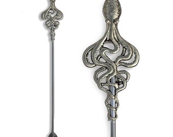 Octopus Cocktail Stirrer Spoon - Perry Gargano Handmade