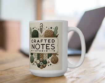 Artisan Ceramic Coffee Mug: Vibrant Handmade Drinkware, 15oz