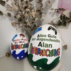 Ovo Surpresa XXL Personalizado - Ideia de Presente para Volta às Aulas - Primeiro Dia de Aula - Presente de Volta às Aulas, Conteúdo do Cone Escolar, Cone Escolar imagem 20