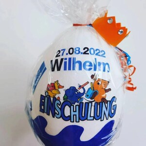 Ovo Surpresa XXL Personalizado - Ideia de Presente para Volta às Aulas - Primeiro Dia de Aula - Presente de Volta às Aulas, Conteúdo do Cone Escolar, Cone Escolar imagem 14