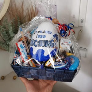 Ovo Surpresa XXL Personalizado - Ideia de Presente para Volta às Aulas - Primeiro Dia de Aula - Presente de Volta às Aulas, Conteúdo do Cone Escolar, Cone Escolar imagem 15