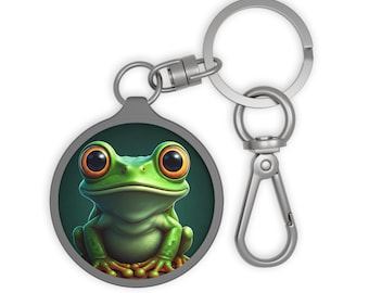 Frosch Schlüsselanhänger, Frosch Taschenanhänger, Tier Liebhaber Geschenk, Haustier Besitzer Zubehör