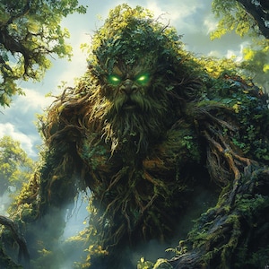 Fantasy Monsters Art Pack – 4 Digital Creatures – Dark Fantasy Art Download