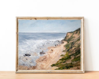 Sea Cliffs, Fine Art Print, Coastal Paintings, 8x10, 11x14, 16x20