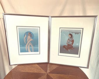 Maxine Noel Ioyan Mani SIGNED Lmtd Ed. Print Framed, First Nations
