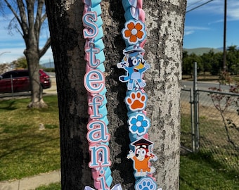 Bluey Graduation Lei