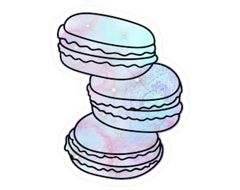 Galaxy Macaron Sticker | Decor | Scrapbooking
