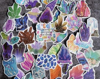 50pcs Colorful 3D Crystal Stickers – Cute Puffy Gem Stickers for Scrapbooking, Journaling, DIY Crafts & Gifts