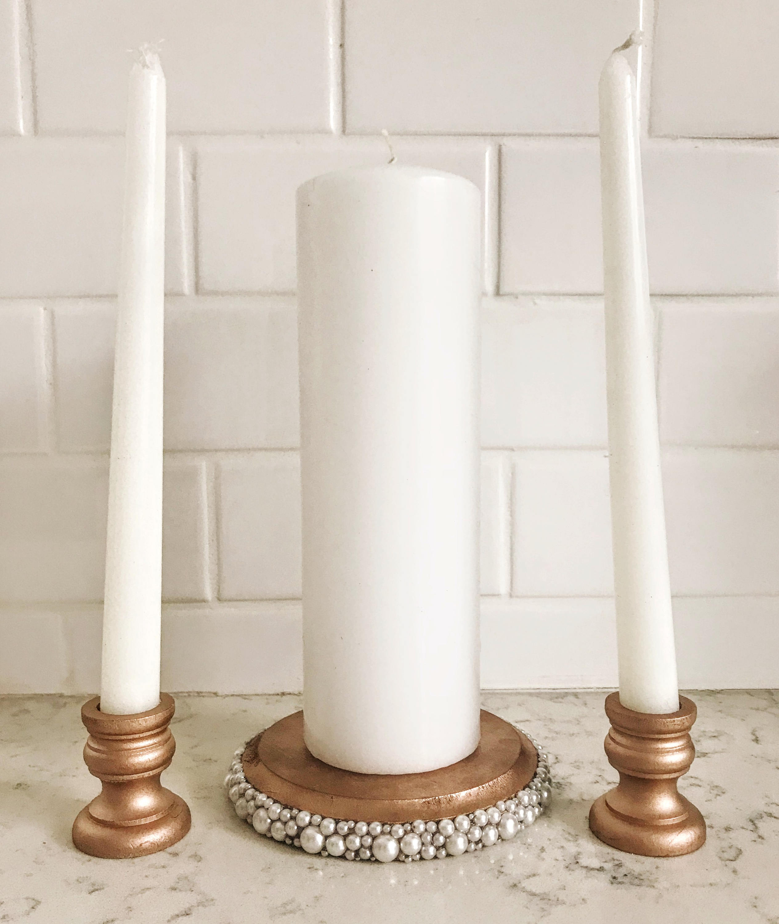 wedding unity candle holders