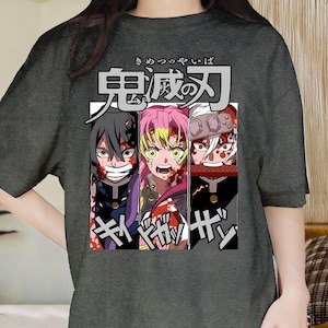Mitsuri and Uzui Tengen Anime Shirt, Anime Lovers Shirt, Comfort Colors Shirt Gift Men and Women T-shirt