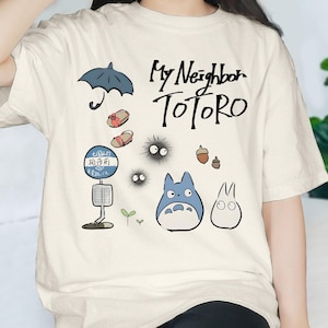 Vintage Totoro T-Shirt, My Neighbor Totoro, Studio Ghibli T-Shirt, Ghibli Shirt, Hayao Miyazaki, Studio Ghibli Gift, Anime Totoro T-Shirt