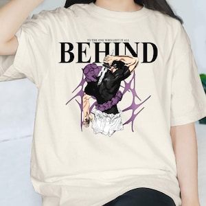 T-shirt derrière Toji Fushiguro, Anime JJK Fushiguro Fan cadeau T-shirt homme et femme