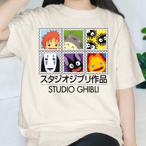 My Neighbor Totoro Shirt: Studio Ghibli Anime Tee, Hayao Miyazaki, Studio Ghibli Gift, Ghibli Cartoon Shirt