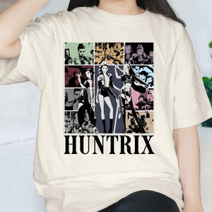 Kpop Demon Hunters Shirt, Huntrix Girl T-Shirt, Kpop idol group Shirt, Demon Hunter Merch, Gift for Huntrix fan Shirt