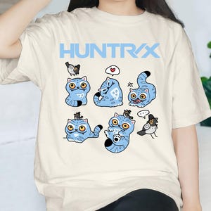 Camiseta Comfort Colors Kpop Demon Hunter Tiger, camiseta Kpop Demon Anime, presente para fãs de Hunter, presente para amantes de anime, blusa otaku estilosa, fã de Hunter Tiger